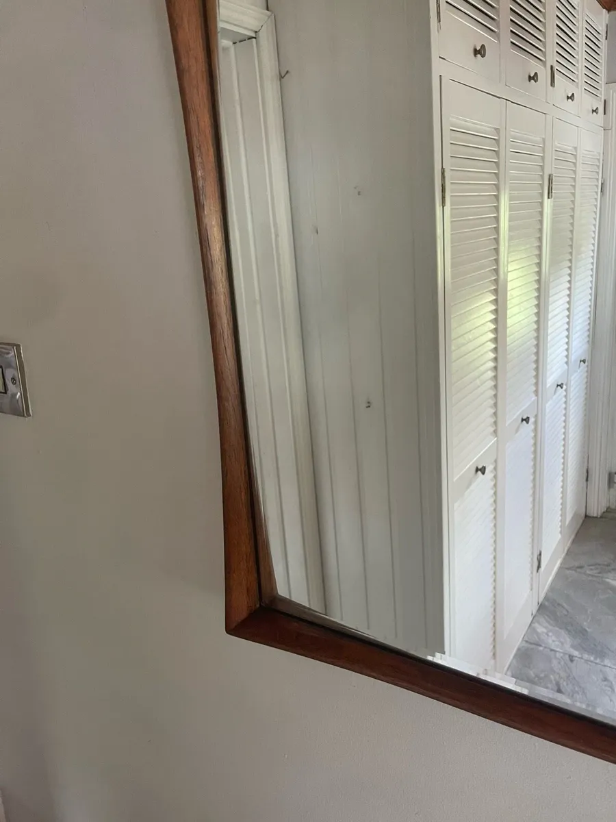 Mid century Danish mirror - Image 2