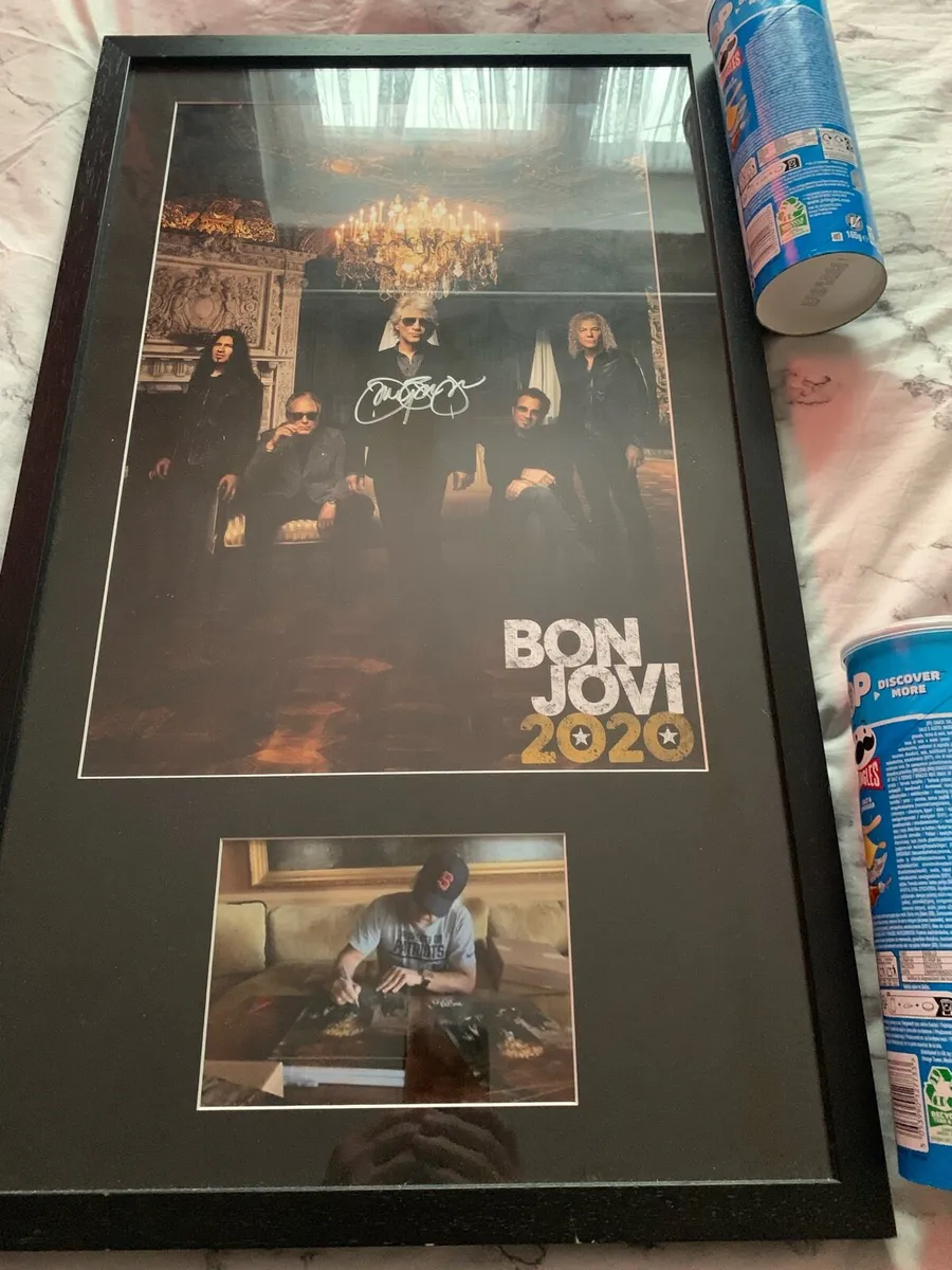Bon Jovi signed - Image 1