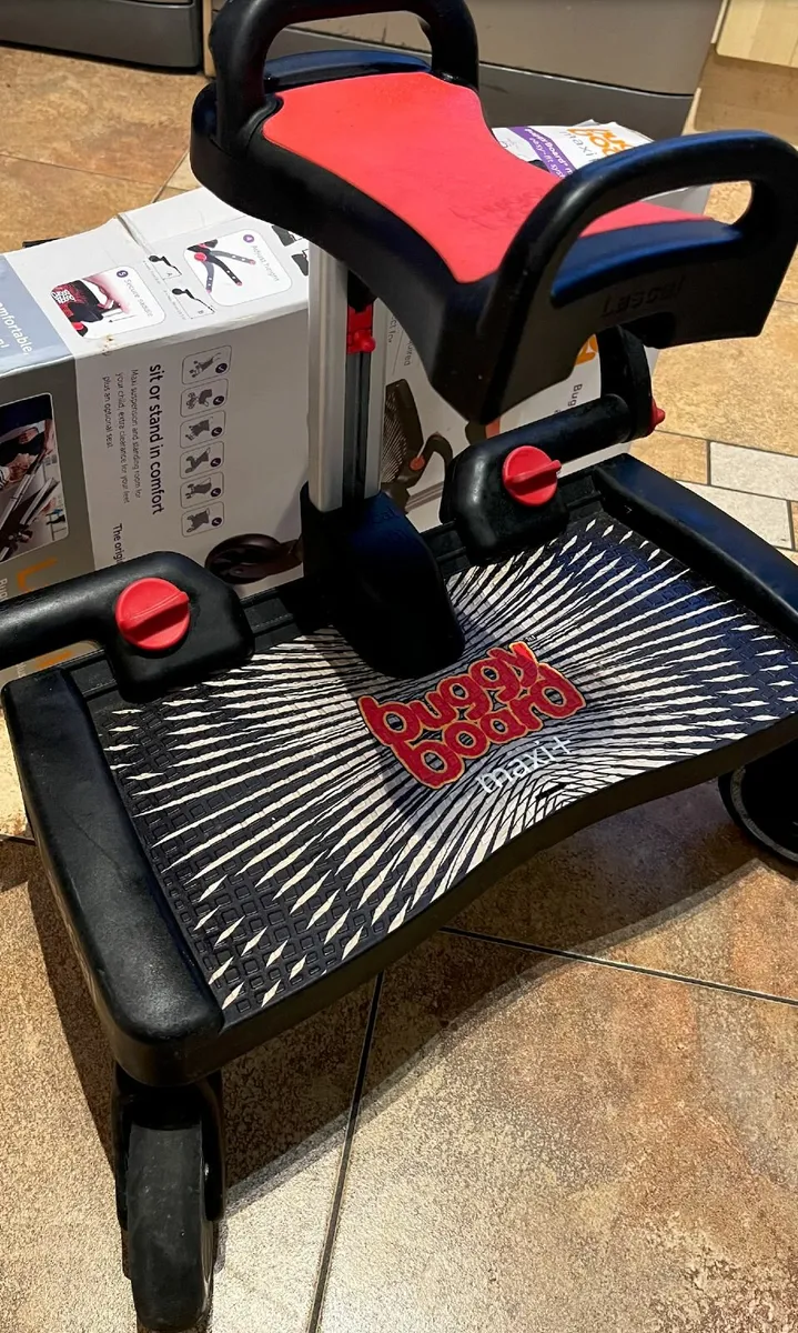 Like-New Lascal MAXI PLUS Board & Saddle Set – Ide - Image 1