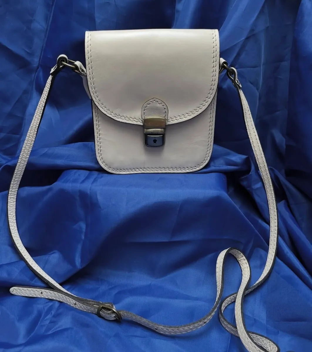 Leather handbag - Image 1