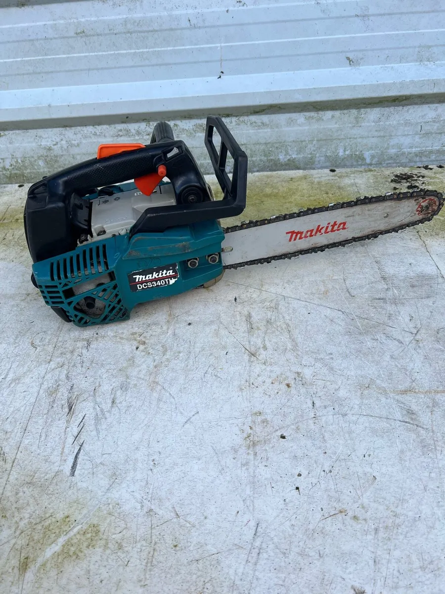 Top handle chainsaw Makita DCS34 0TH - Image 4