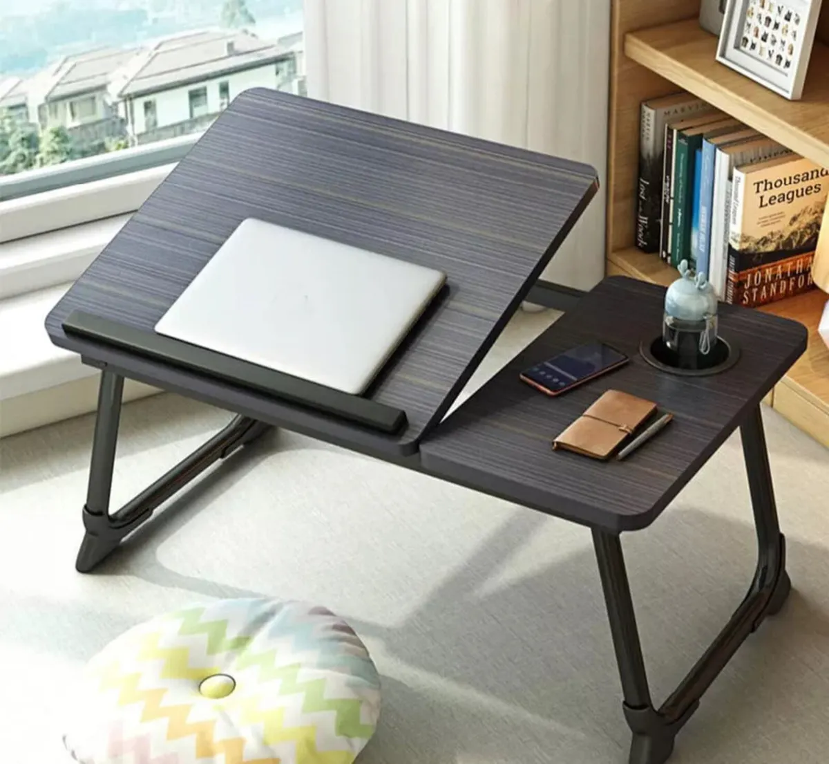 Folding Laptop Table Portable Desk - Image 2