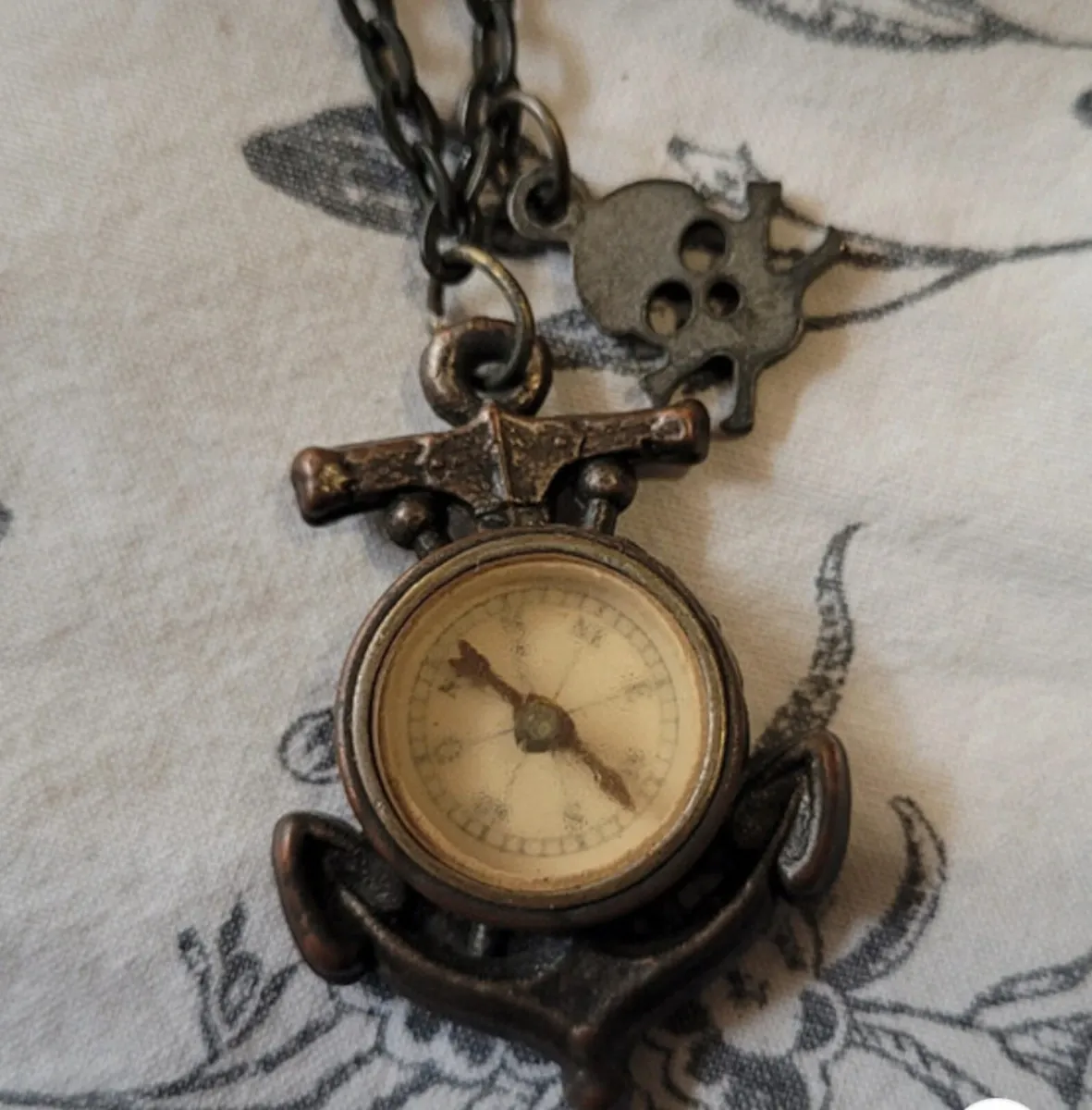 Vintage bousroul marine anchor - Image 1