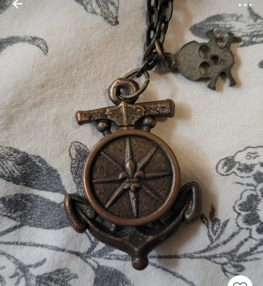 Vintage bousroul marine anchor - Image 2