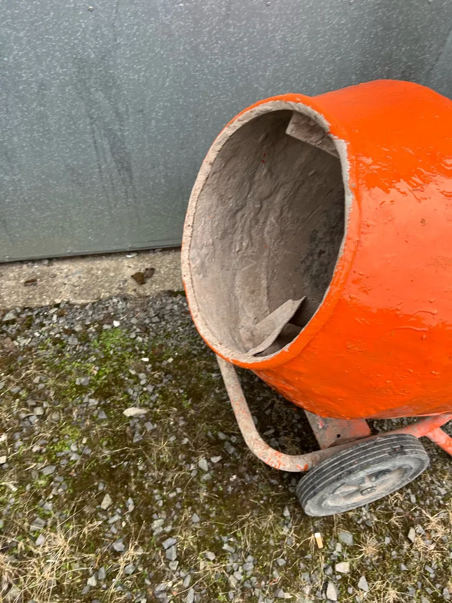 Cement mixer electric 110 volt Belle mini mix 150 - Image 2