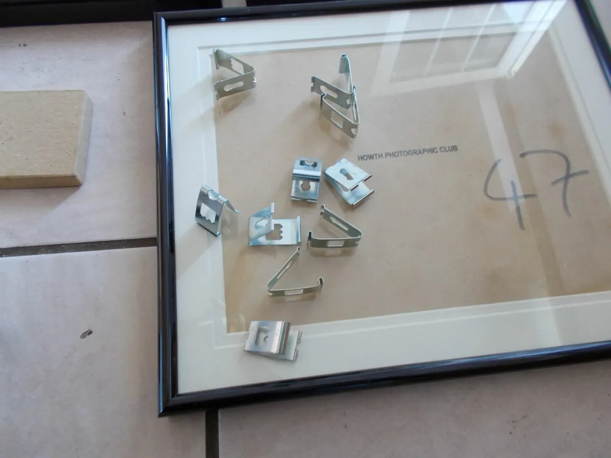 11 x Black Metal Photo Frames - Image 3