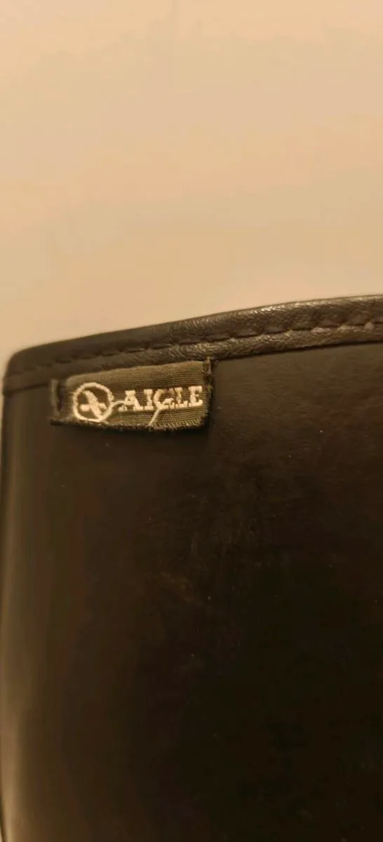 Aigle riding boots size 36 - Image 2
