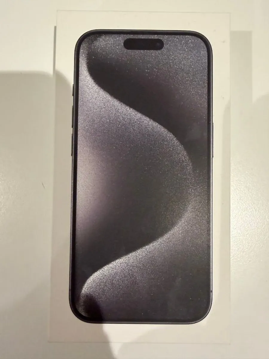 iPhone 15 Pro 128GB  Black Titanium - Image 1