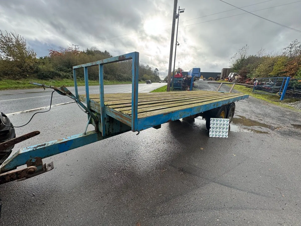 Twin Axle Bale Trailer - Image 1