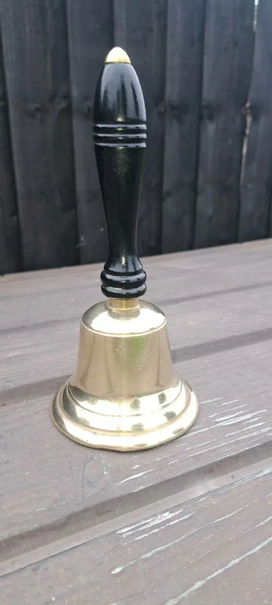 Old brass dinner  bell