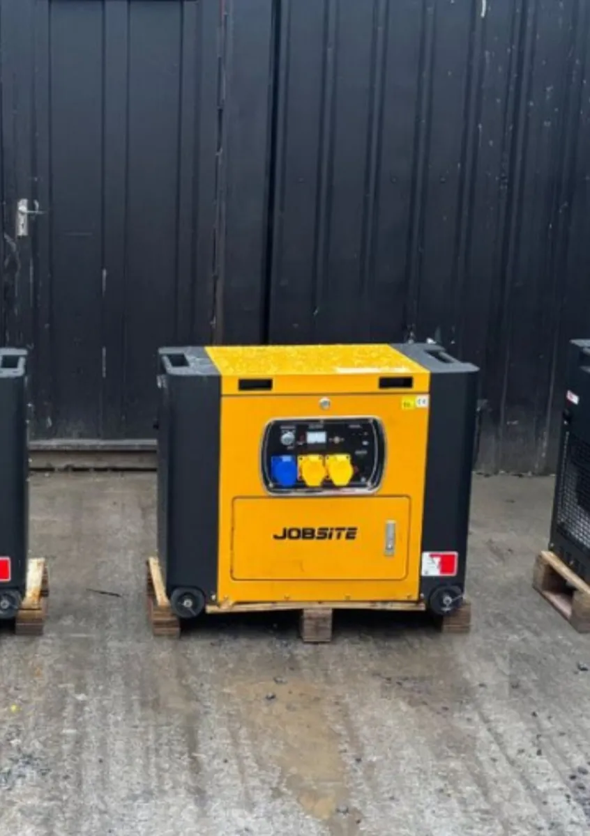 JOBSITE Generator BRAND NEW Diesel electric START - Image 1