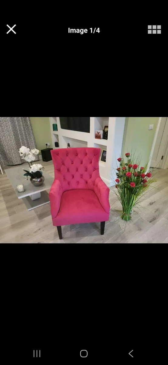 Designer armchair