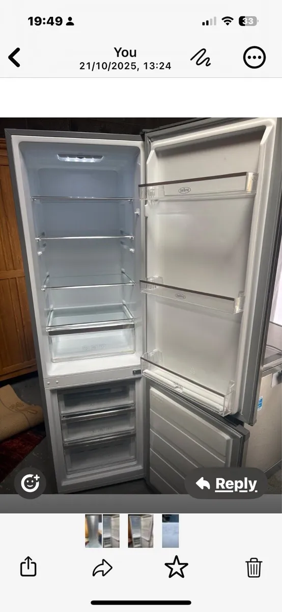 Belling Fridge Freezer - Image 2