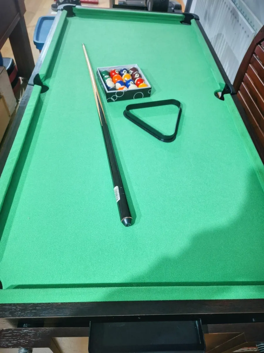 2 in 1 air hockey/pool table  for sale - Image 2