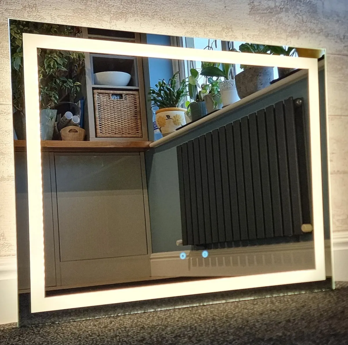 LED Bathroom Mirror Demister Antifog Dual LED - Image 3