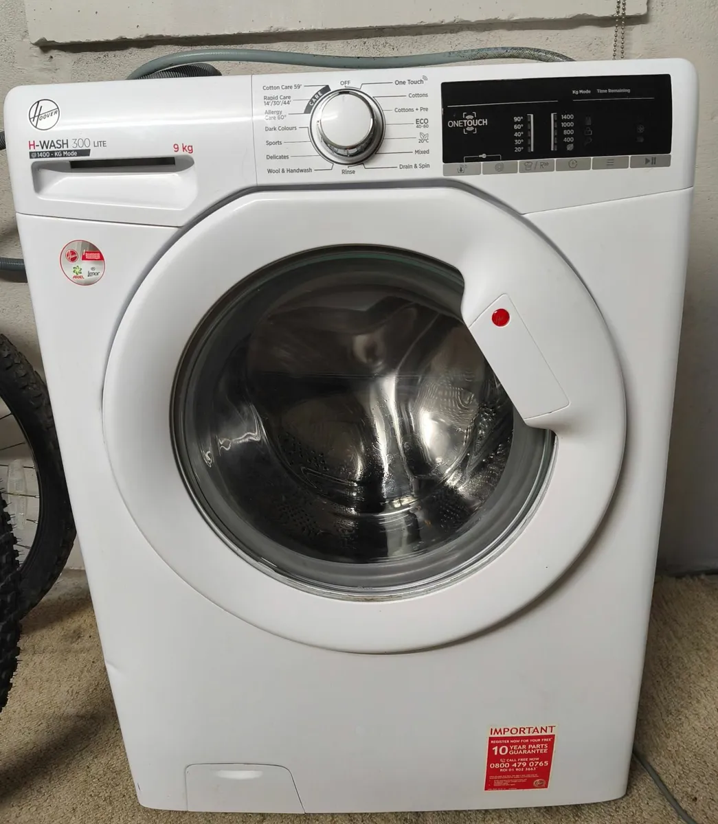 Hoover H- 300 Lite washing machine 9 kg - Image 3