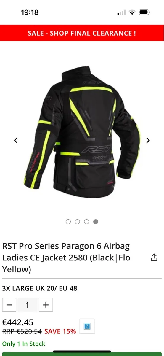 Motorcycle winter jacket ladies - Image 2