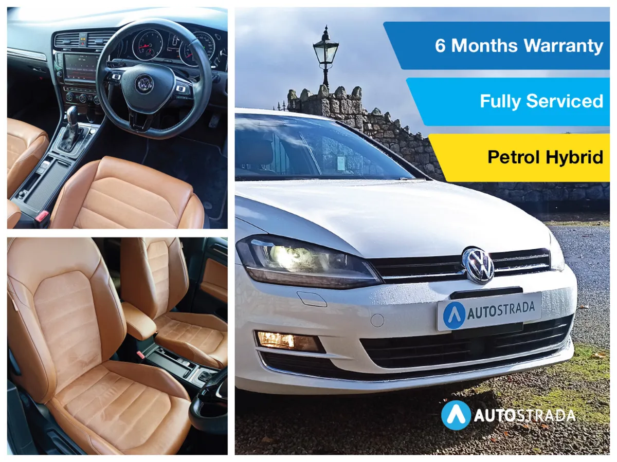 VW Golf 1.4TSI Auto • Milano Tan Leather - Image 1