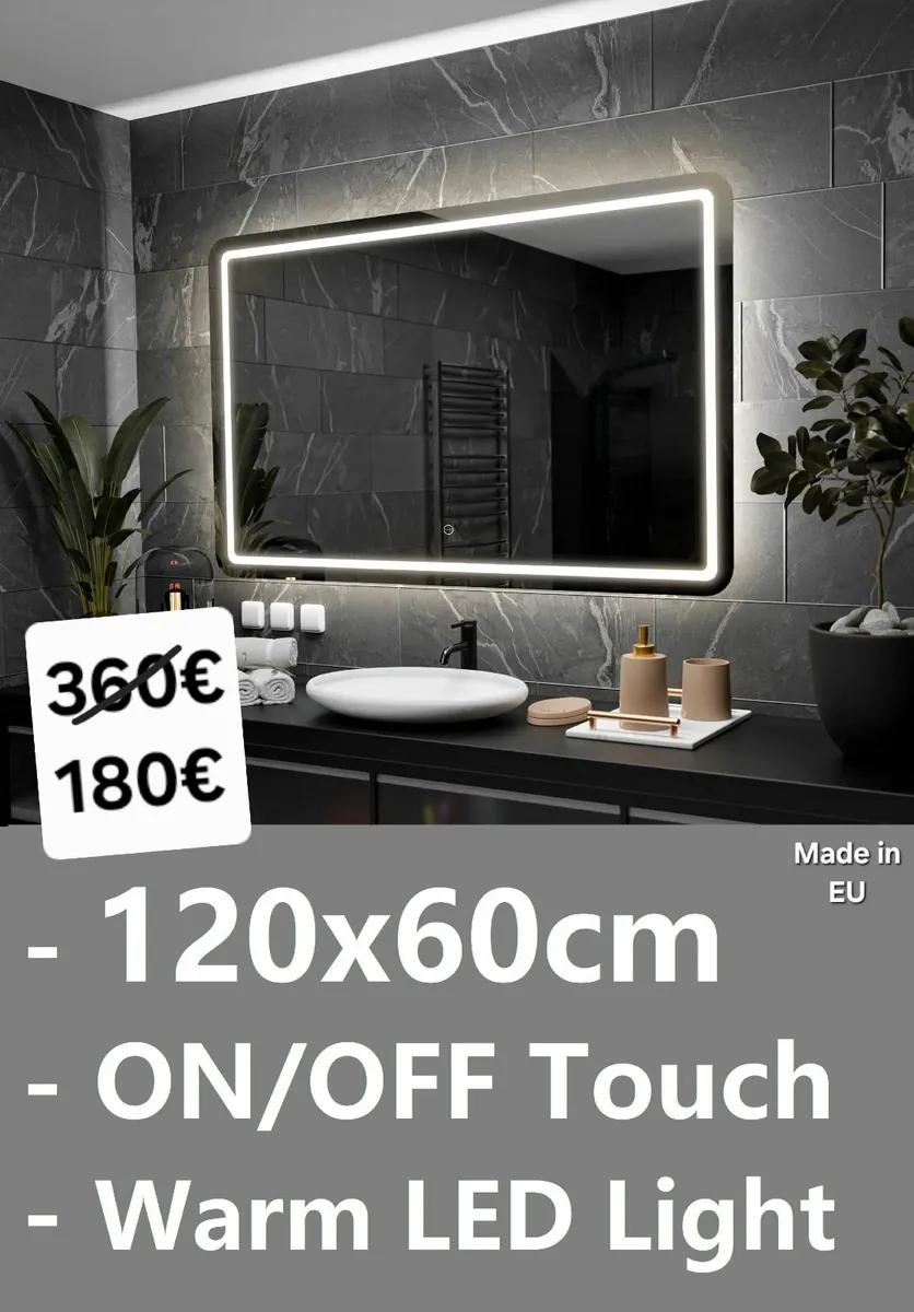 LED Bathroom Mirror - Image 1