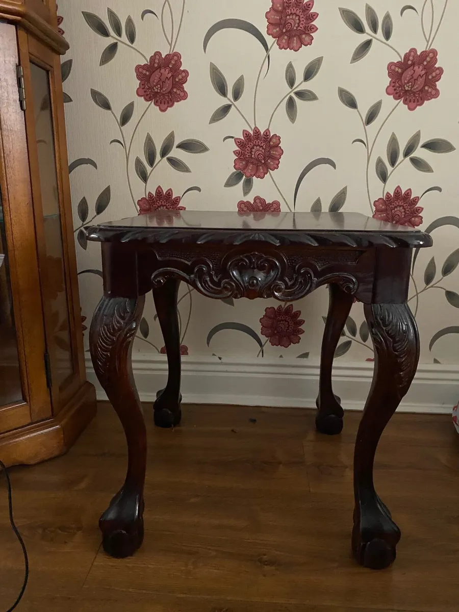 Furniture mahogany table lamp