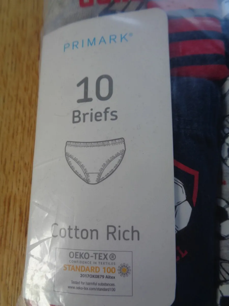 10 Pkt. Boys Briefs for Sale - Image 2