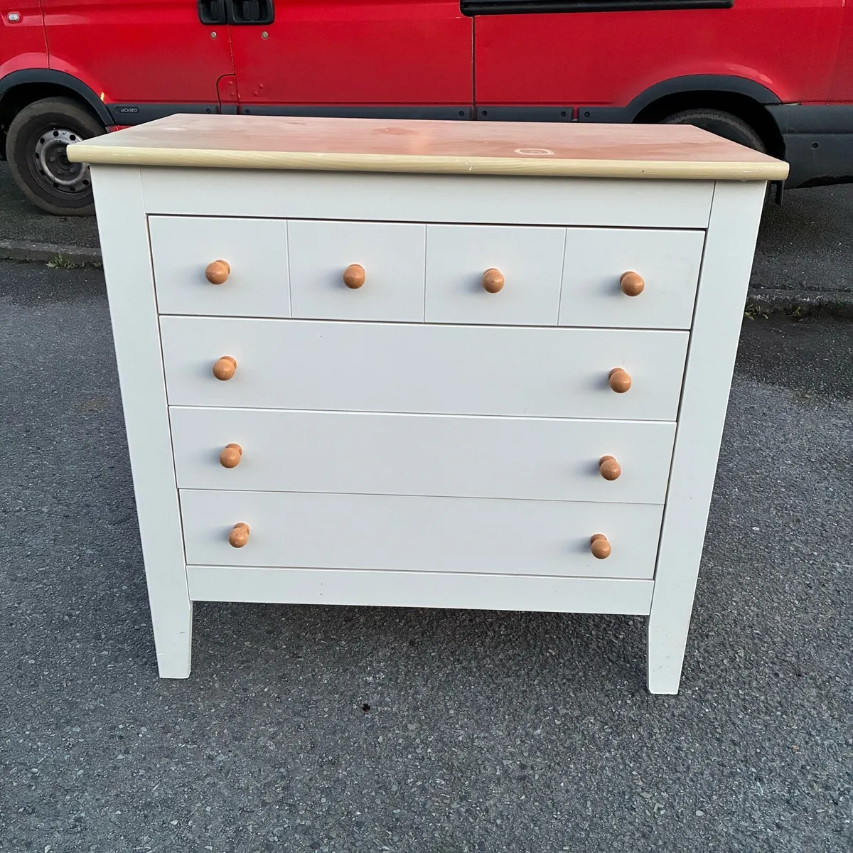 Solid chest of Drawers - Image 1