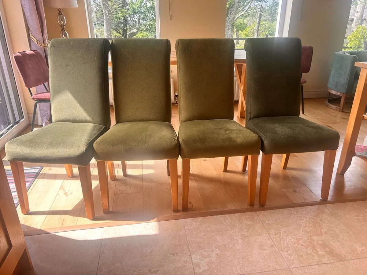 4 Dining chairs - Image 1