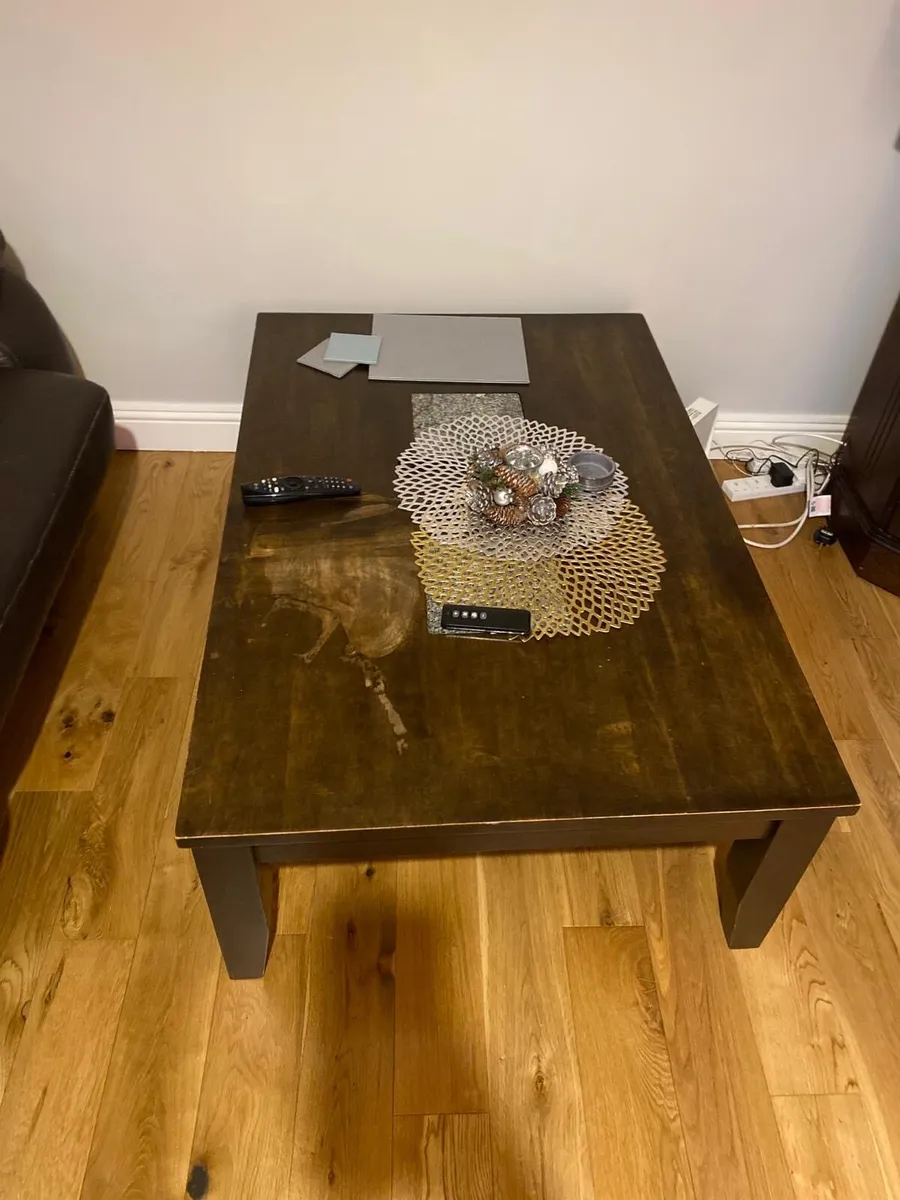 Dinning Table & Coffee Table - Image 3