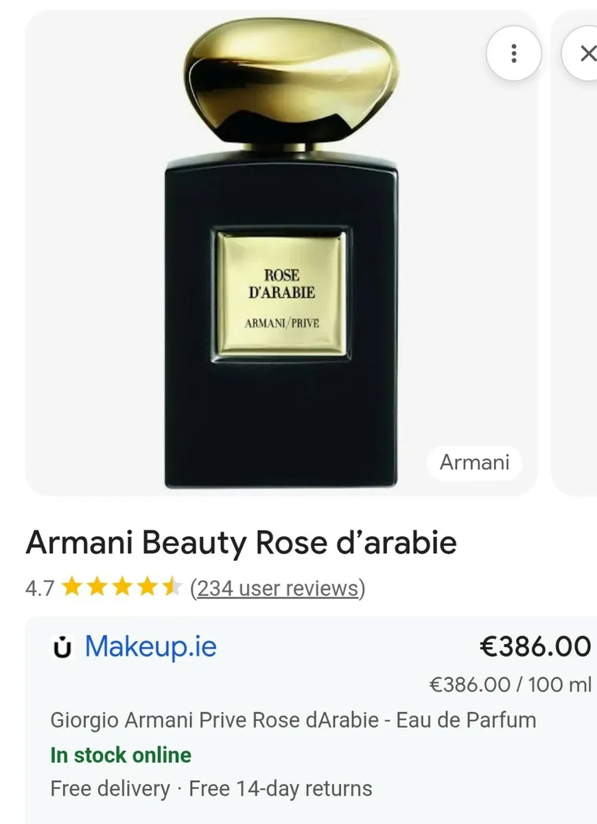 Armani Prive Rose D'arabie eau de parfum - Image 1