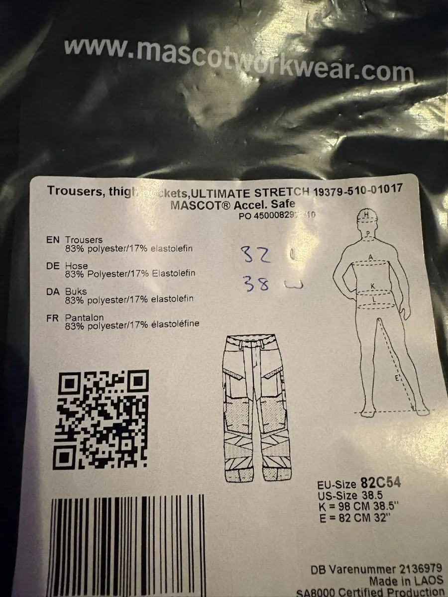 MASCOT WORK TROUSERS - Image 2