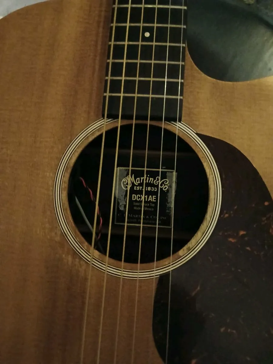 Martin guitar model DCX 1AE - Image 1