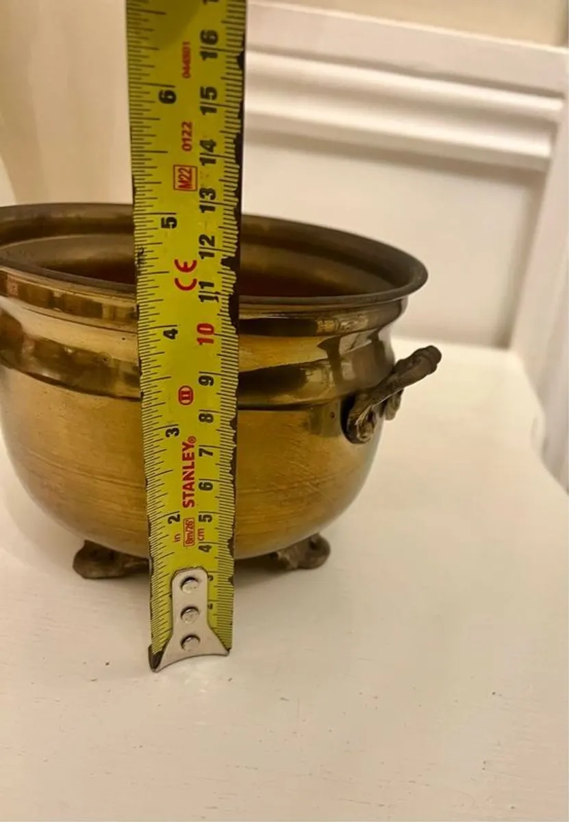 brass flower pots - Image 3