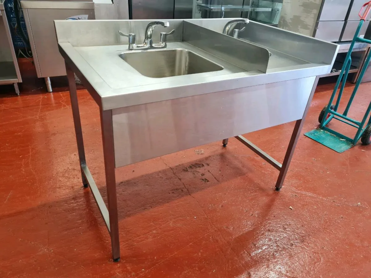 Stainless Steel Sink with Hand Sink - Image 3