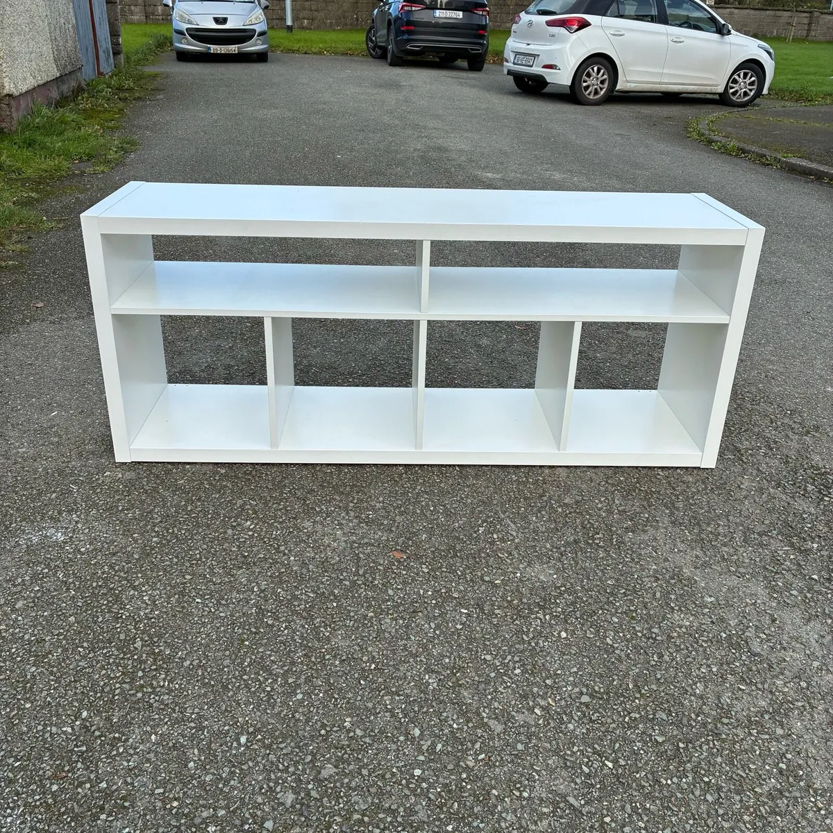 White TV Bench - Image 2