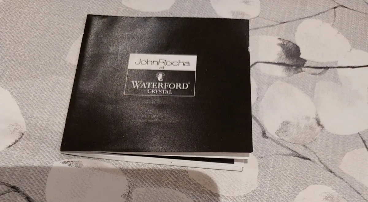 John Rocha Waterford Crystal white wine glasses - Image 3