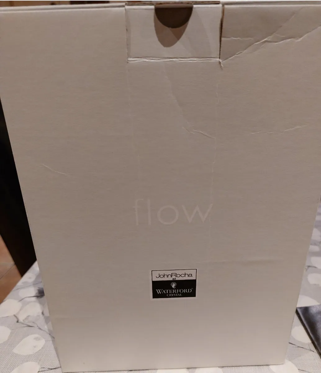 John Rocha Waterford Crystal white wine glasses - Image 4