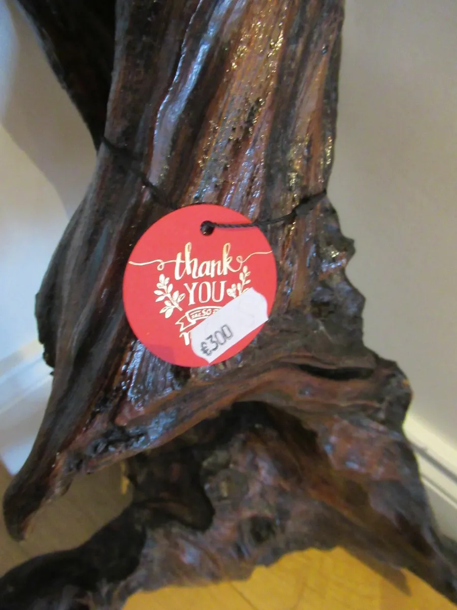 antique vintage bog oak pub rustic  cottage wood - Image 2