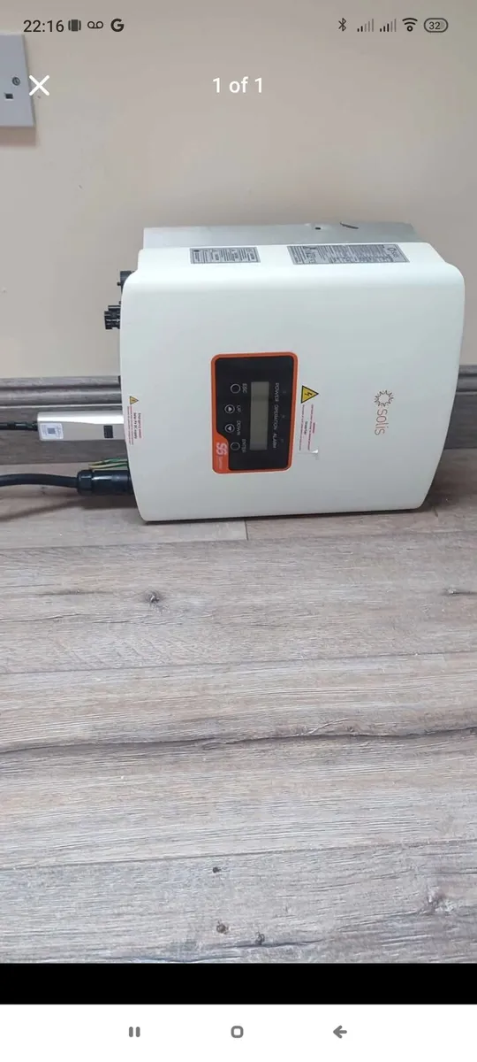 Solis 3.6kw inverter and wifi dongle