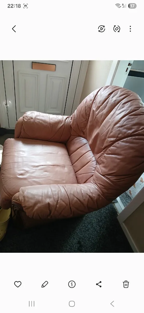 Leather chair