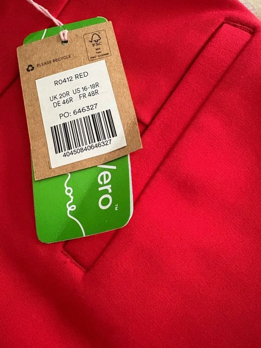 Ladies Boden red trousers - New with tags - Image 1
