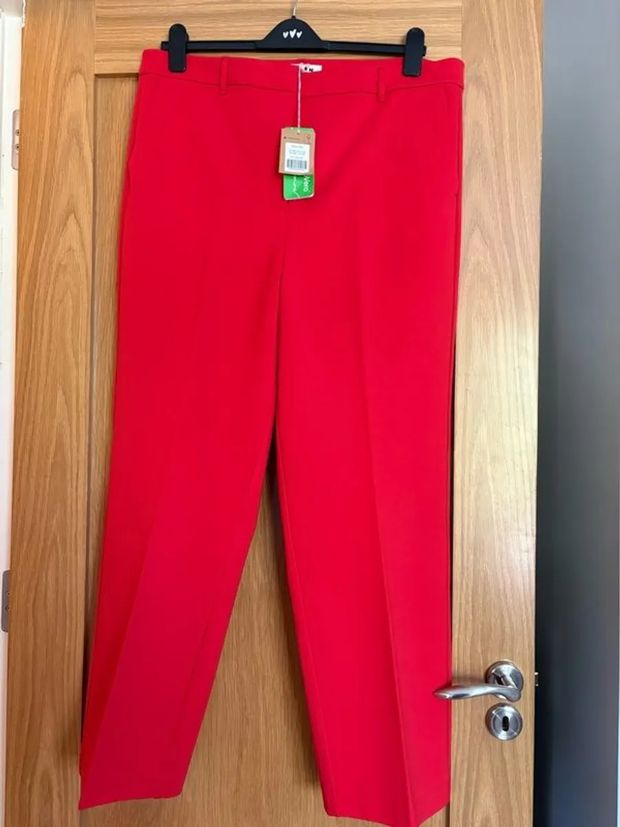 Ladies Boden red trousers - New with tags - Image 3