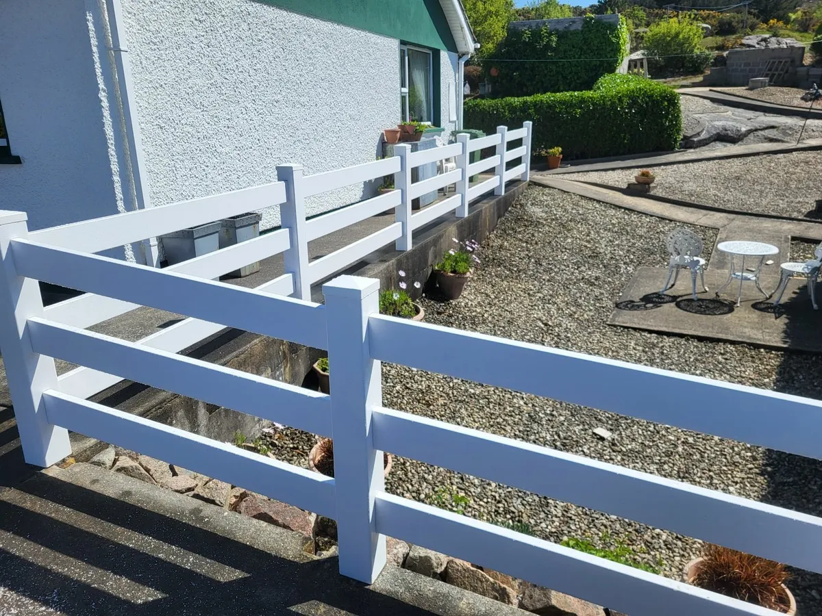 Pvc fencing - Image 1