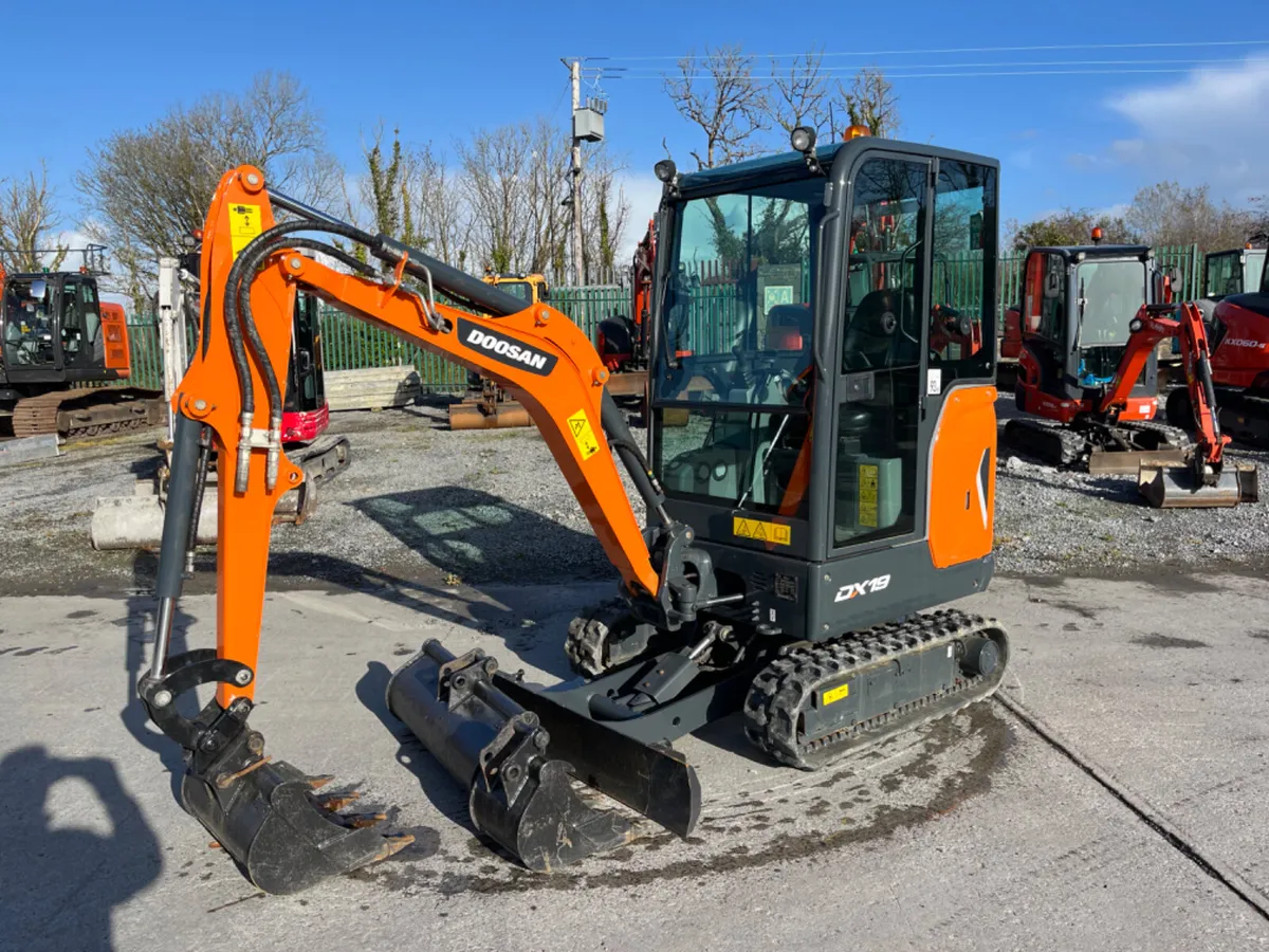 2021 Doosan DX19 Mini Excavator - Image 2