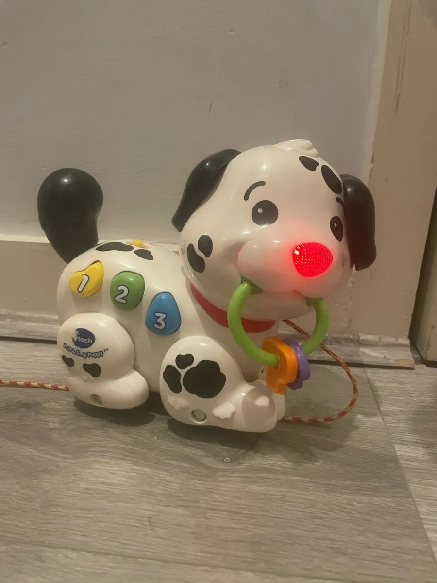 Toddler toy dog