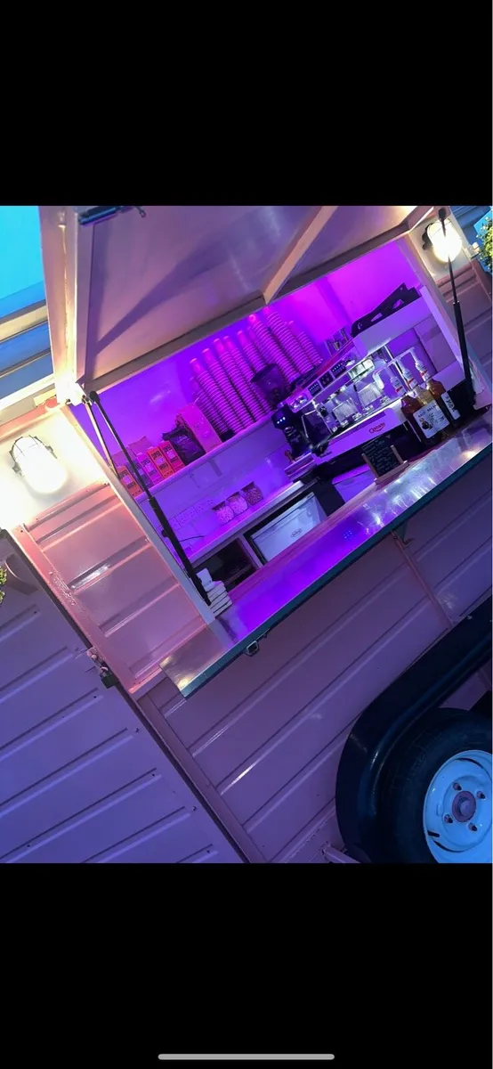 Vintage Rice Coffee Trailer ☕️ - Image 2