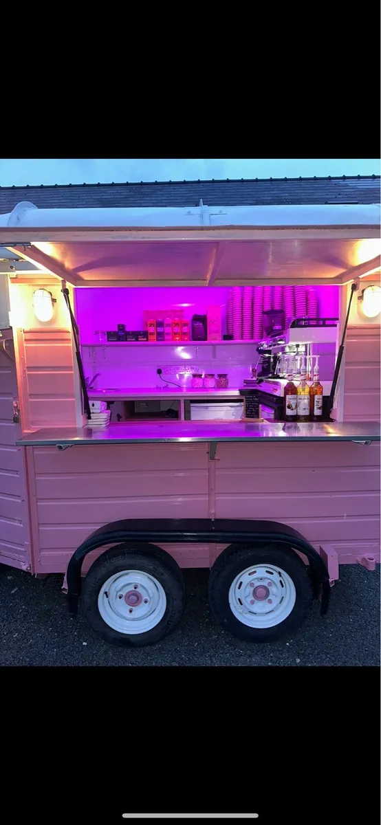 Vintage Rice Coffee Trailer ☕️ - Image 3