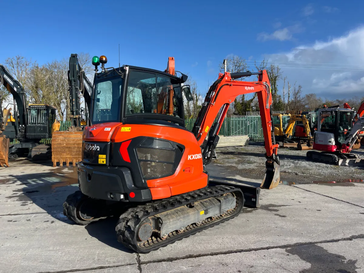 2024 Kubota KX060-5 Mini Excavator - Image 4