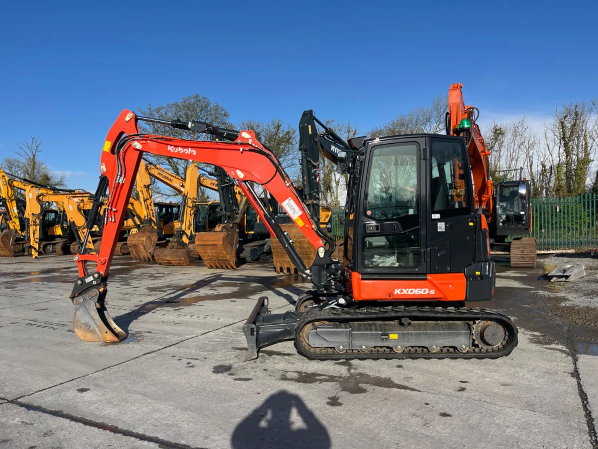 2024 Kubota KX060-5 Mini Excavator - Image 1