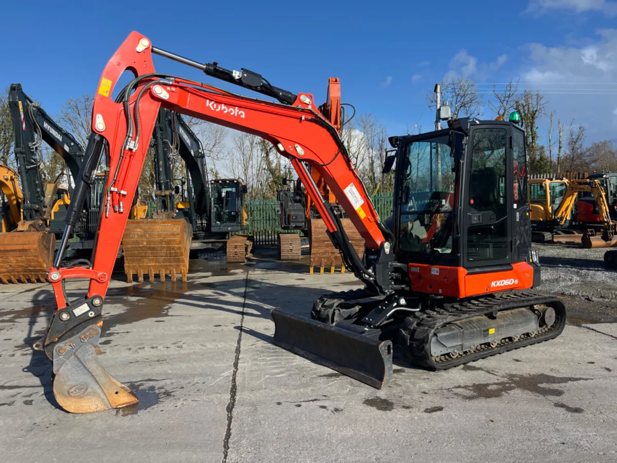 2024 Kubota KX060-5 Mini Excavator - Image 2