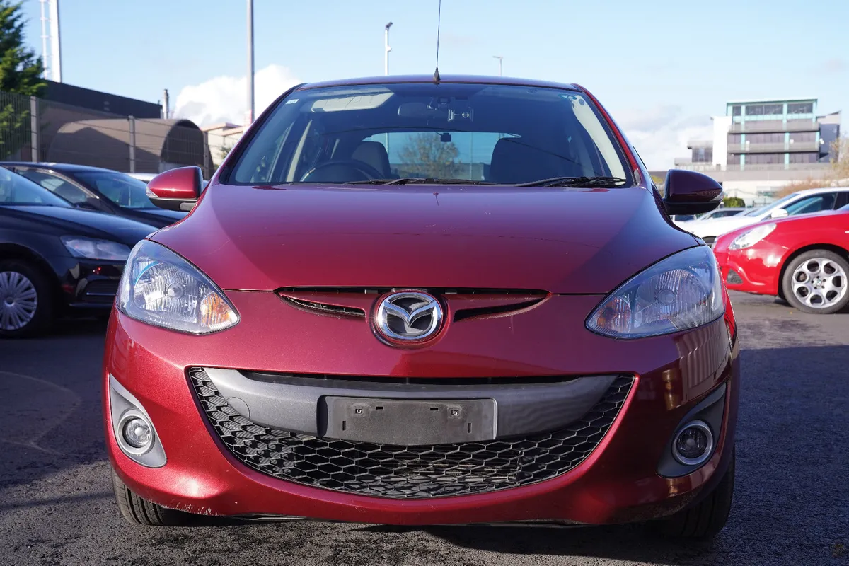 MAZDA DEMIO 2012 RED - Image 2